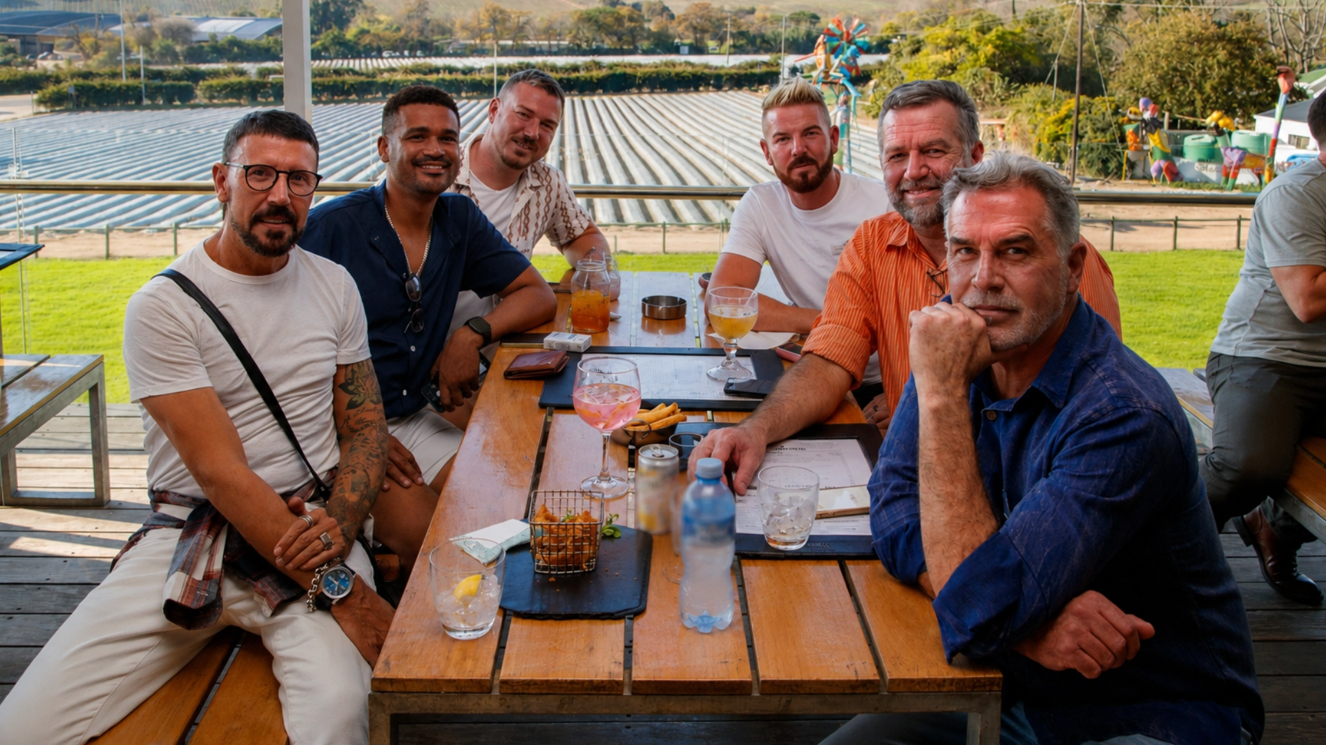 Social atmosphere at a Village Drinks event