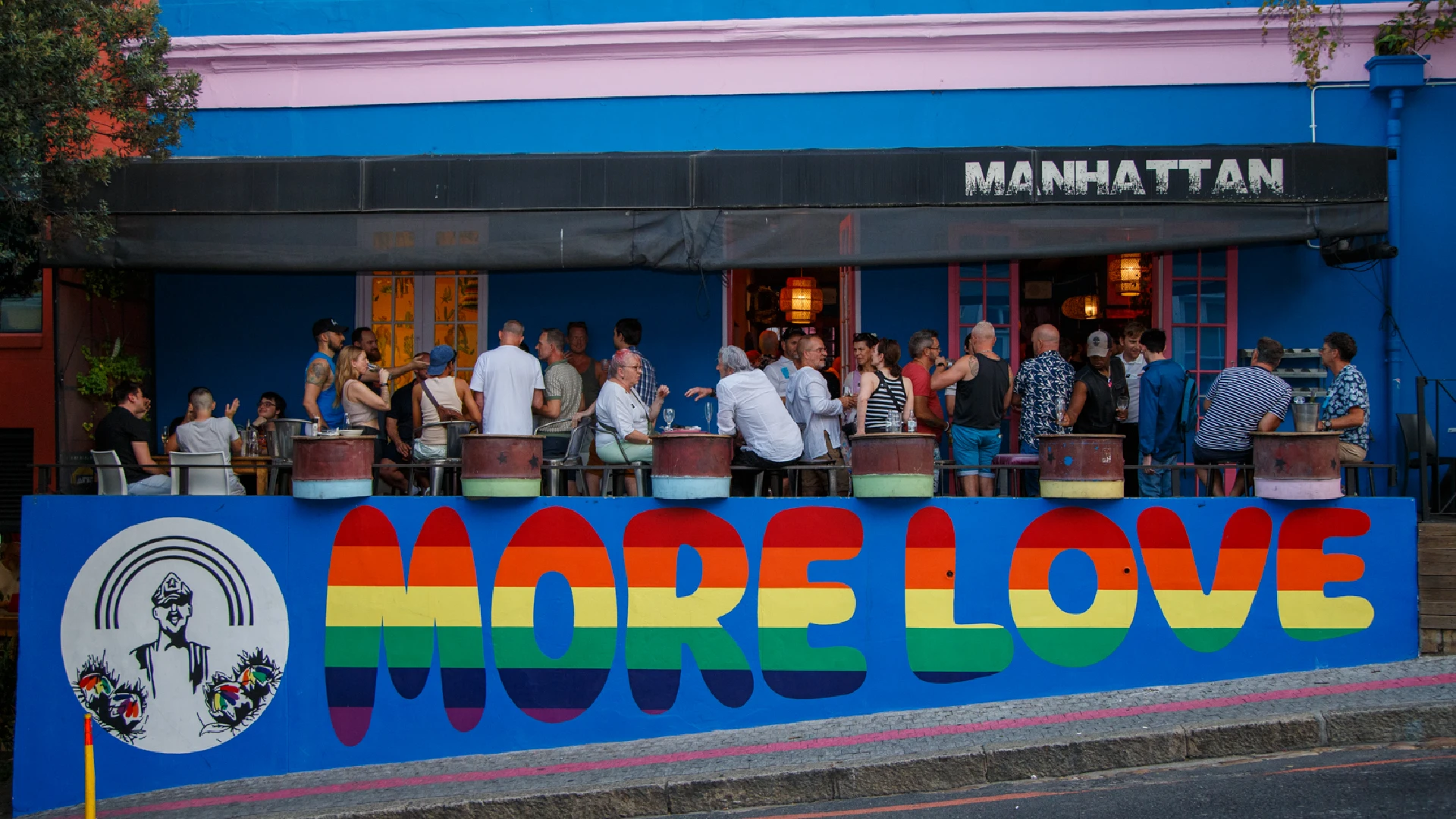 Village Drinks event at Café Manhattan
